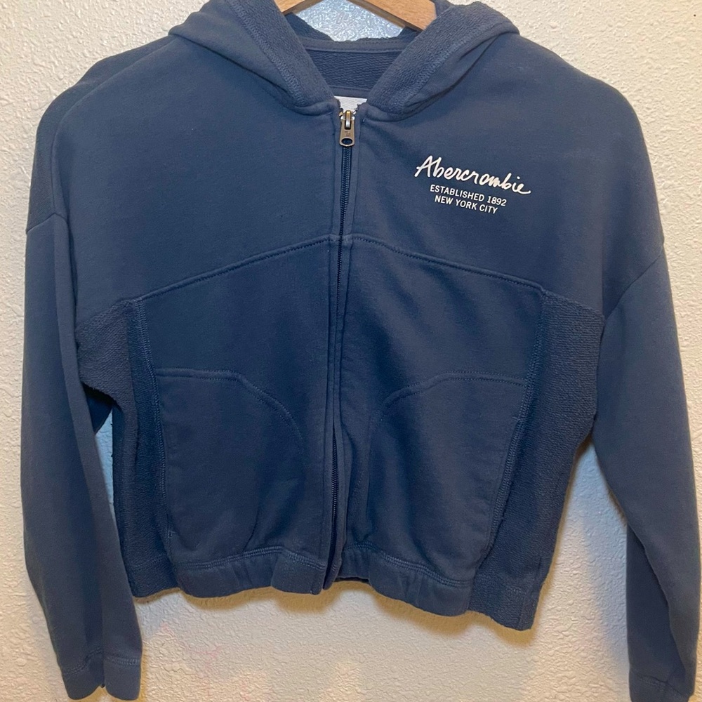 Abercrombie kids cropped hoodie